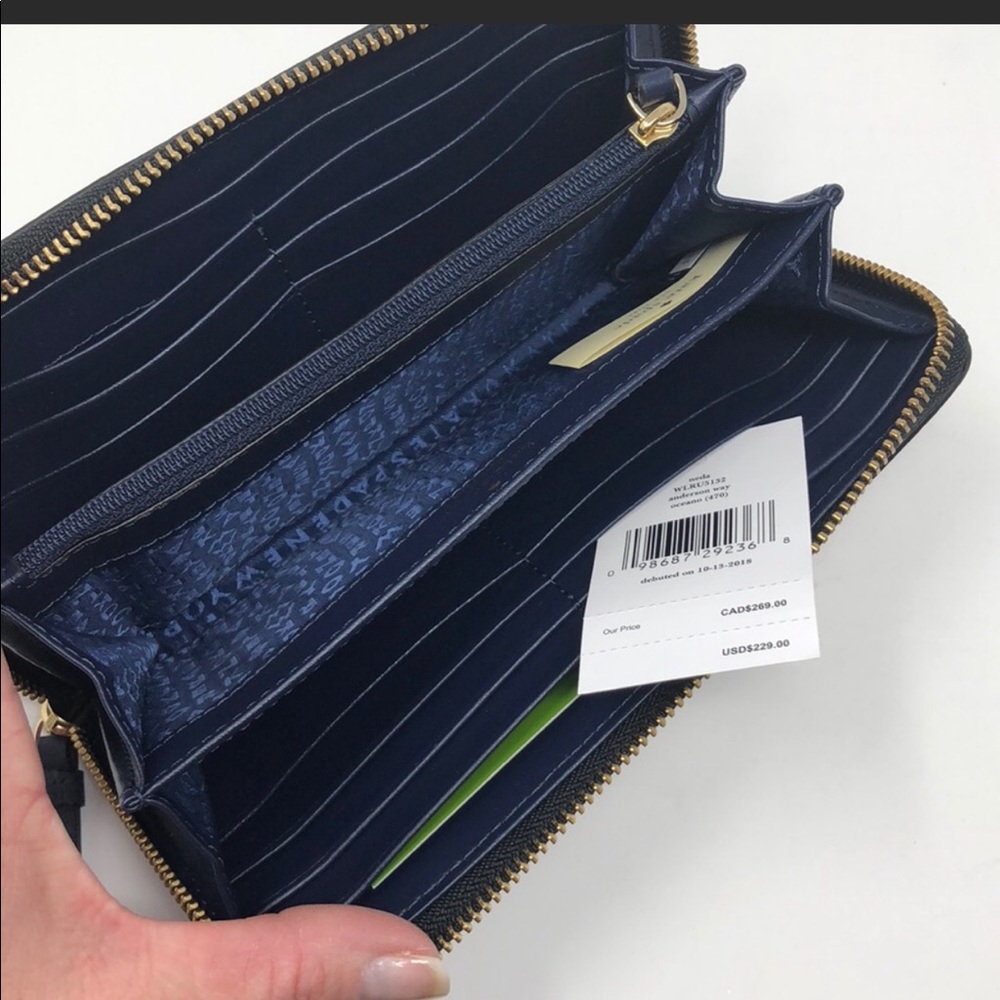 Nwt Kate Spade Neda zip around wallet - Picture 8 of 8